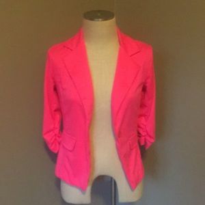 Hot pink jacket